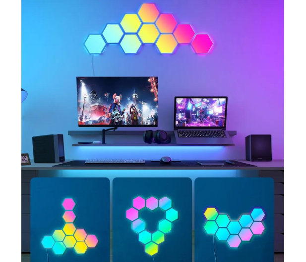 Govee H6061 Glide Hexa - 1060113 - zdjęcie 2